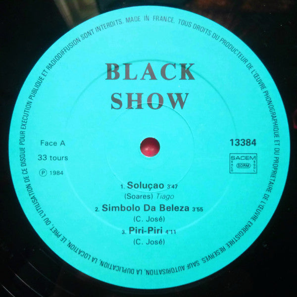 The Black Show : Soluçao (LP, Album)