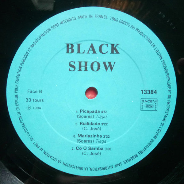 The Black Show : Soluçao (LP, Album)