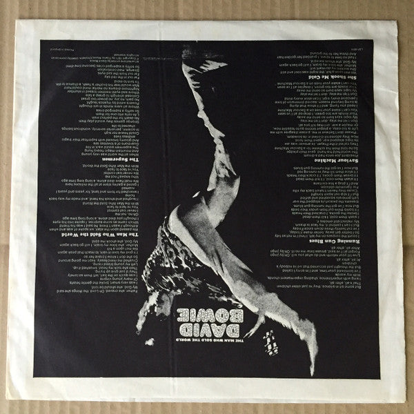 David Bowie : The Man Who Sold The World (LP, Album, RE, Mat)