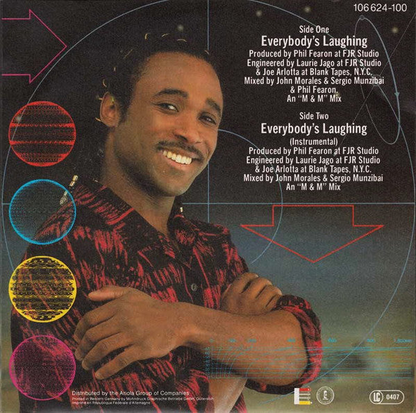 Phil Fearon & Galaxy - Everybody's Laughing (7", Single) - De Platen Aap – Vinylwinkel in Brielle & online webshop voor muziekliefhebbers
