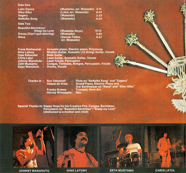 Massada - Astaganaga (LP, Album, Gat) - De Platen Aap – Vinylwinkel in Brielle & online webshop voor muziekliefhebbers