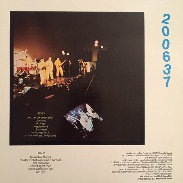 Devo : Duty Now For The Future (LP, Album, Emb)