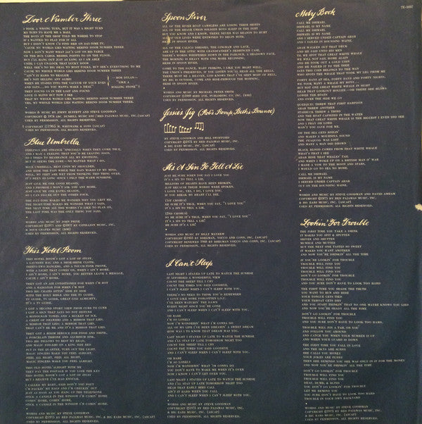 Steve Goodman : Jessie's Jig And Other Favorites (LP, Album, CP )