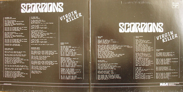 Scorpions : Virgin Killer (LP, Album, Gat)