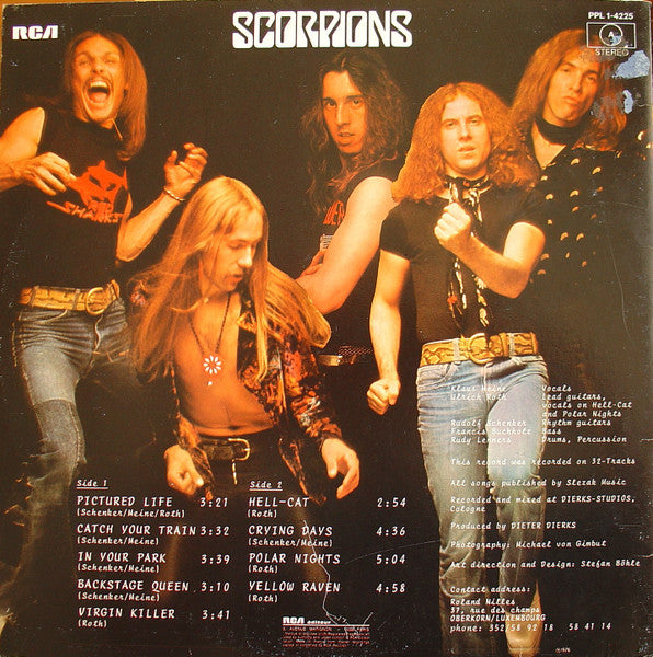 Scorpions : Virgin Killer (LP, Album, Gat)