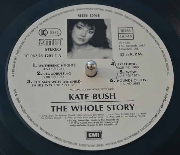 Kate Bush : The Whole Story (LP, Comp)