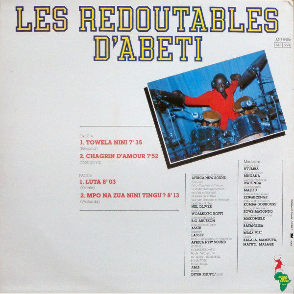Les Redoutables D'Abeti* : Towela Nini (LP, Album)