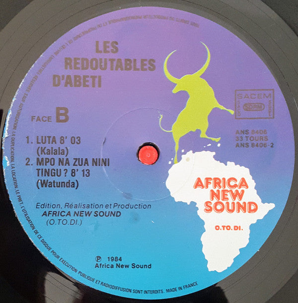 Les Redoutables D'Abeti* : Towela Nini (LP, Album)