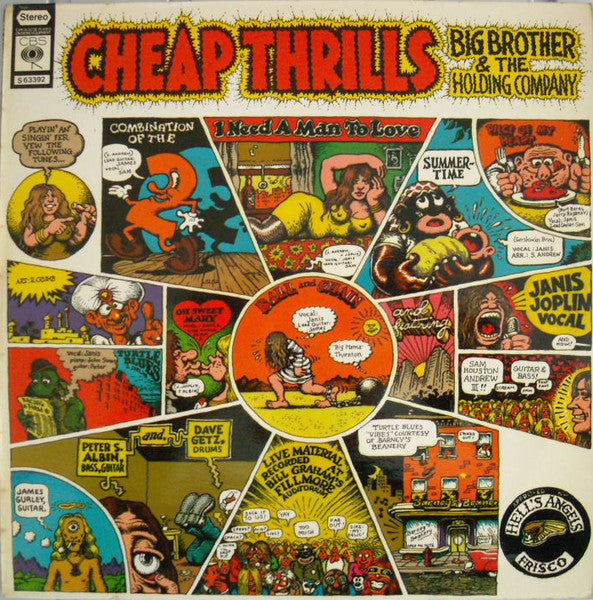 Big Brother & The Holding Company : Cheap Thrills (LP, Album)