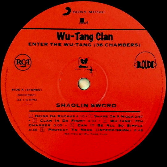 Wu-Tang Clan : Enter The Wu-Tang (36 Chambers) (LP,Album,Reissue,Stereo)
