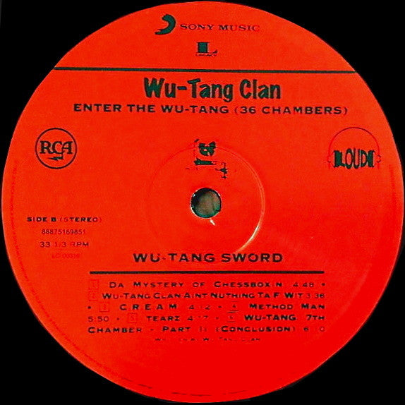 Wu-Tang Clan : Enter The Wu-Tang (36 Chambers) (LP,Album,Reissue,Stereo)