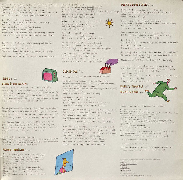 Genesis - Duke (LP, Album, Gat) - De Platen Aap – Vinylwinkel in Brielle & online webshop voor muziekliefhebbers