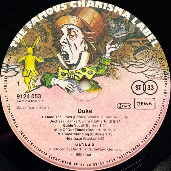 Genesis - Duke (LP, Album, Gat) - De Platen Aap – Vinylwinkel in Brielle & online webshop voor muziekliefhebbers
