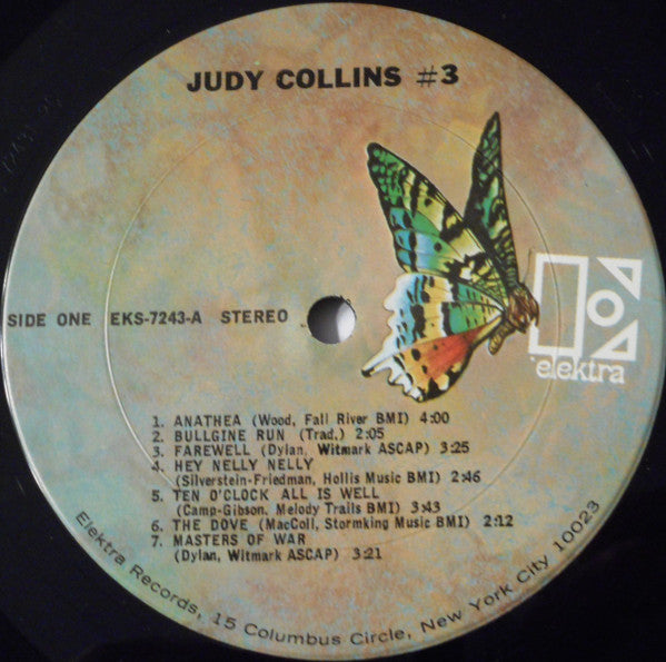 Judy Collins : Judy Collins #3 (LP, Album, RP)