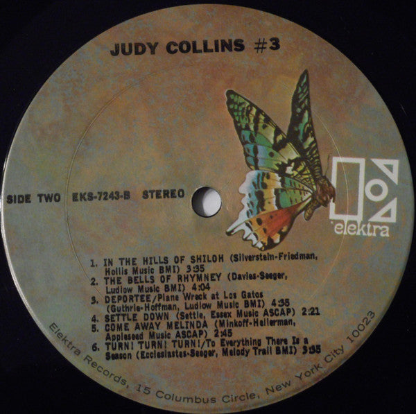Judy Collins : Judy Collins #3 (LP, Album, RP)