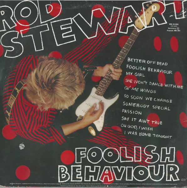 Rod Stewart : Foolish Behaviour (LP, Album, Pos)