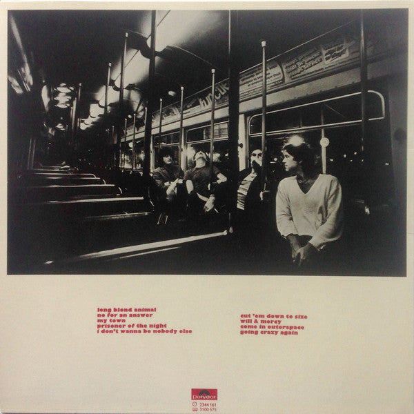 Golden Earring : Prisoner Of The Night (LP, Album)
