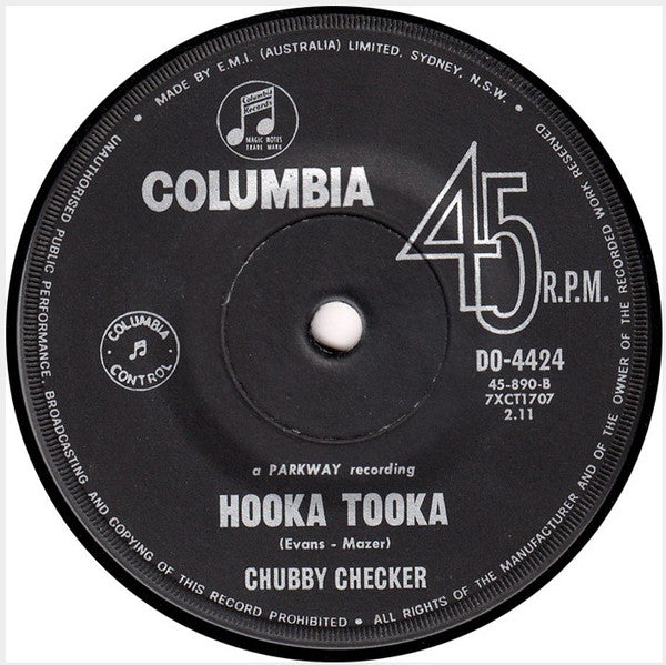Chubby Checker : Loddy Lo (7", Single)