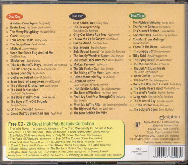 Various : 60 Greatest Irish Rebel Songs (4xCD, Comp)