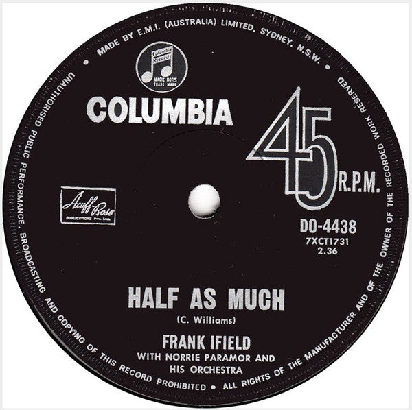 Frank Ifield : Please (7", Single)