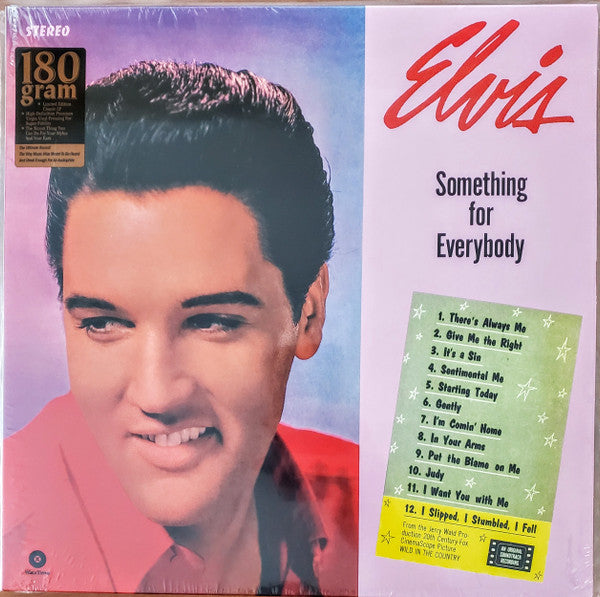 Elvis* : Something For Everybody (LP, Album, Ltd, RE, 180)