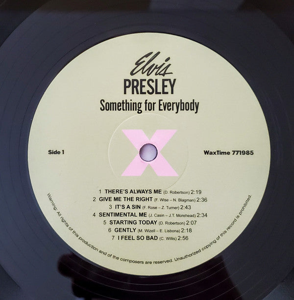 Elvis* : Something For Everybody (LP, Album, Ltd, RE, 180)