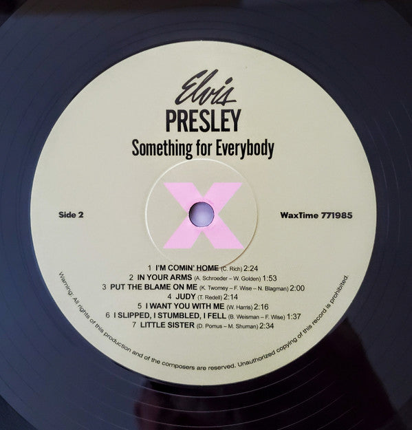 Elvis* : Something For Everybody (LP, Album, Ltd, RE, 180)