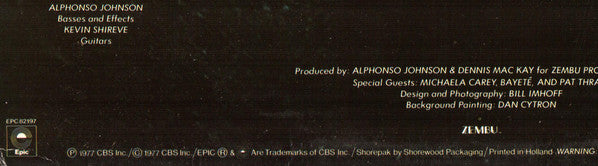 Alphonso Johnson : Spellbound (LP, Album, RE)