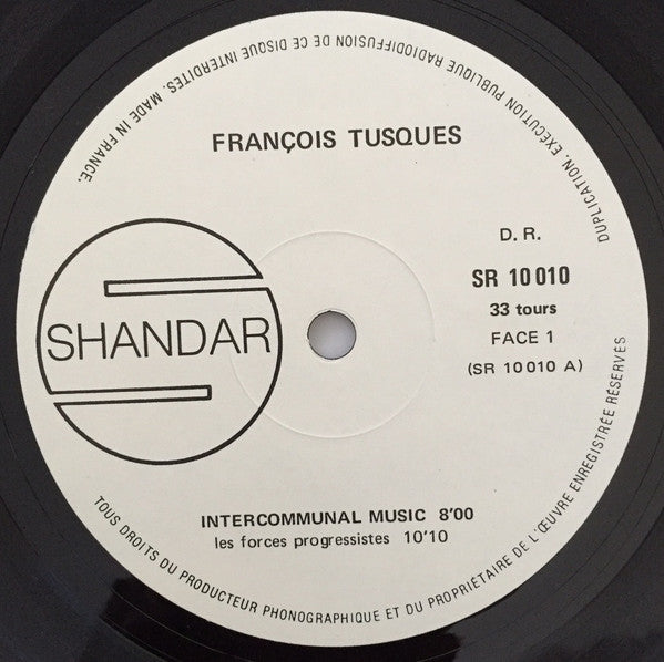 François Tusques : Intercommunal Music (LP, Album)