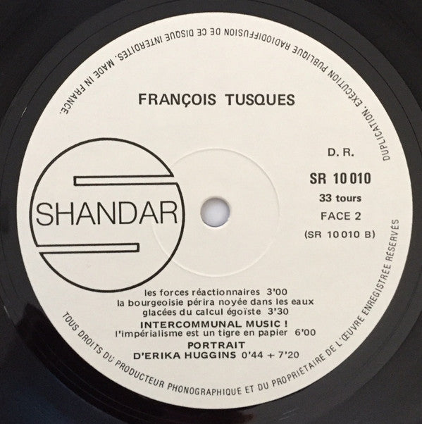 François Tusques : Intercommunal Music (LP, Album)