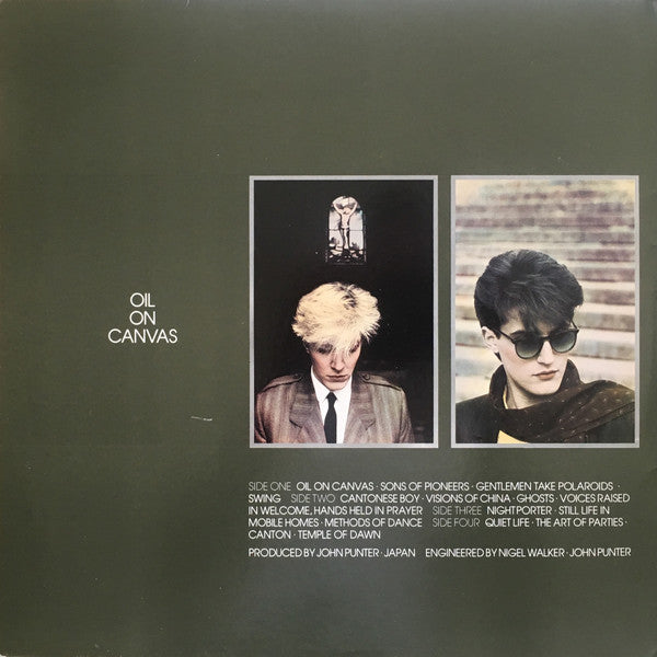 Japan : Oil On Canvas (2xLP, Album, Gat)