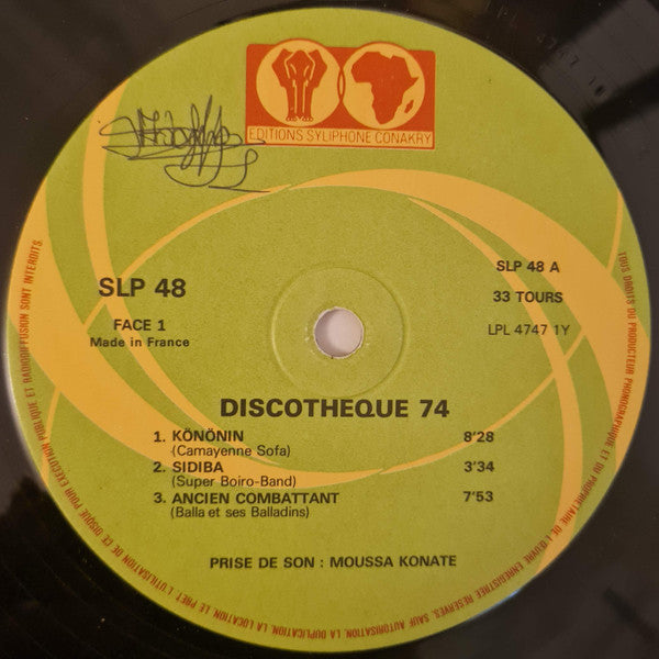 Various : Discothèque 74 (LP, Comp)