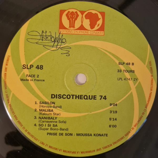 Various : Discothèque 74 (LP, Comp)