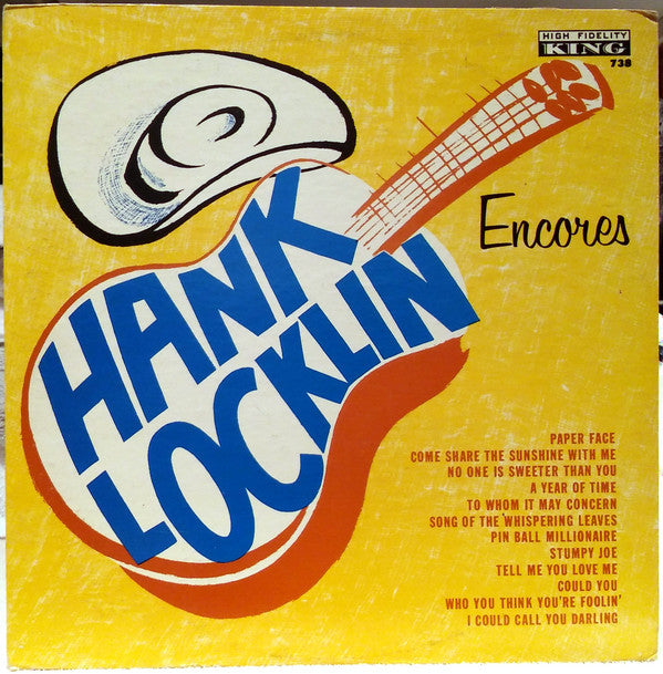 Hank Locklin : Encores (LP, Album)