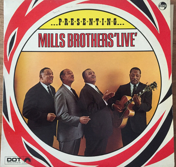 The Mills Brothers : The Mills Brothers Live! (LP, Album)