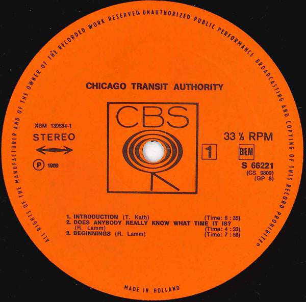 Chicago Transit Authority* : Chicago Transit Authority (2xLP, Album, RP, Gat)