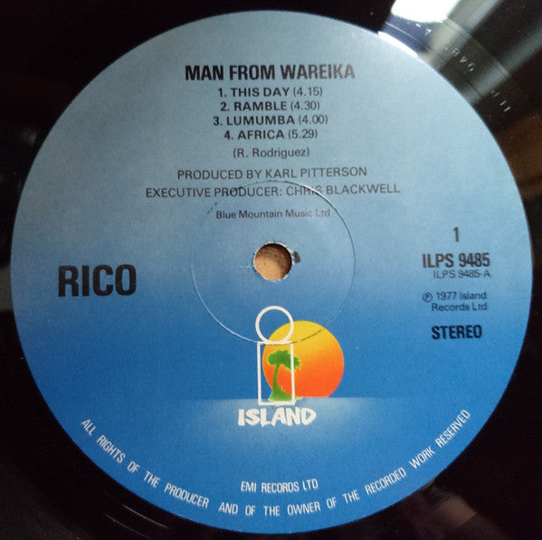 Rico Rodriguez : Man From Wareika (LP,Album,Repress)