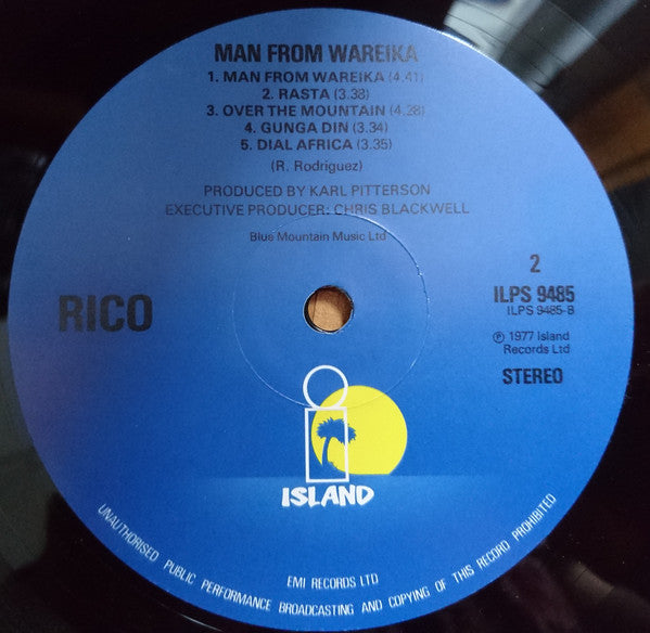 Rico Rodriguez : Man From Wareika (LP,Album,Repress)