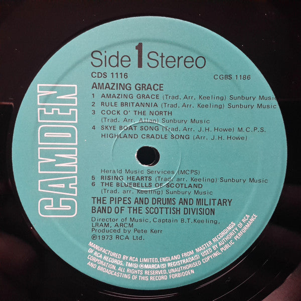 Scottish Division, The : Amazing Grace (LP)