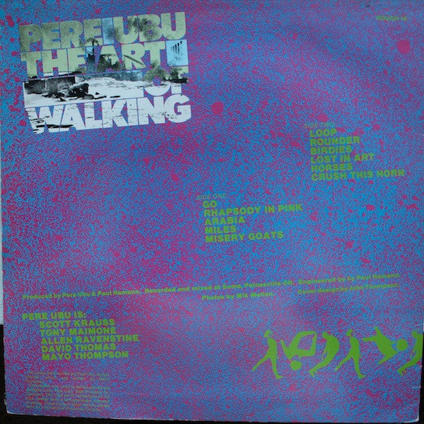 Pere Ubu : The Art Of Walking (LP, Album)