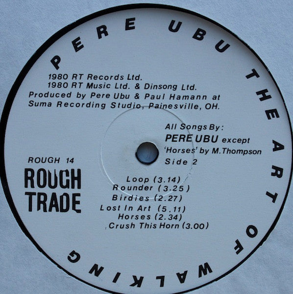 Pere Ubu : The Art Of Walking (LP, Album)