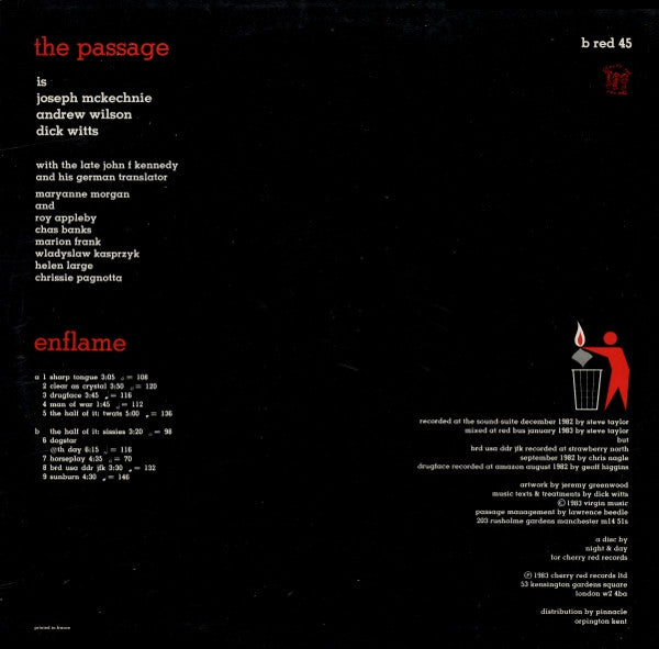 Passage, The : Enflame (LP,Album,Stereo)