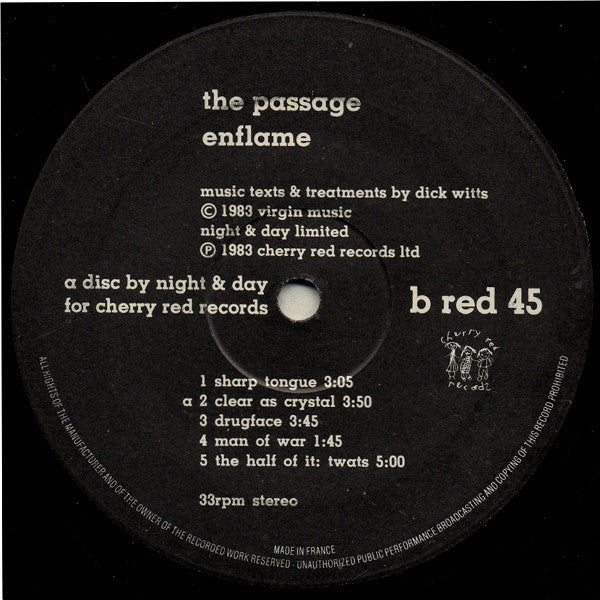 The Passage : Enflame (LP, Album)