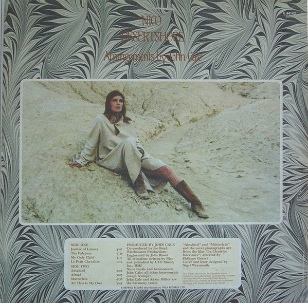 Nico (3) : Desertshore (LP, Album, RE, RP, tex)