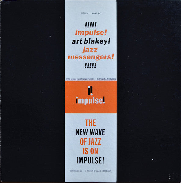 Art Blakey And The Jazz Messengers* : !!!!! Impulse! Art Blakey! Jazz Messengers! !!!!! (LP, Album, Mono, RP)