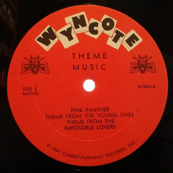The Wyncote Orchestra : Theme Music From Tom Jones, Charade, Pink Panther And Other Favorites (LP, Album, Mono)