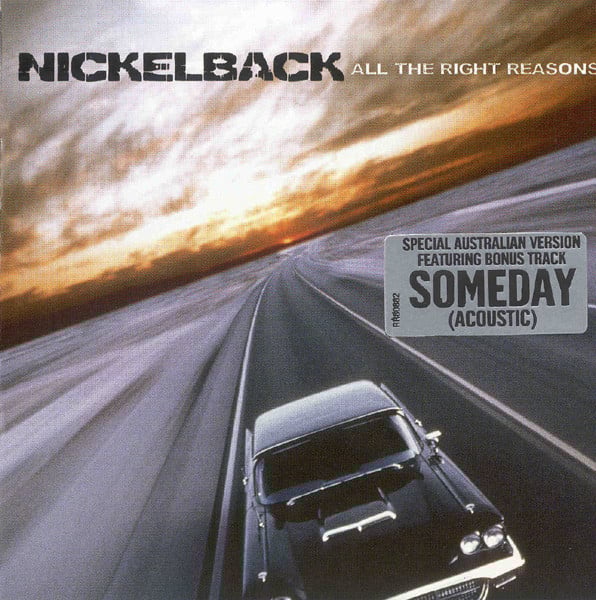 Nickelback - All The Right Reasons (CD, Album) - De Platen Aap – Vinylwinkel in Brielle & online webshop voor muziekliefhebbers