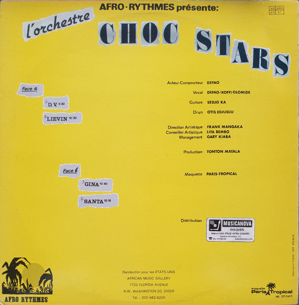 Choc Stars, Defao La Participation De : Koffi Olomide : Santa (LP)