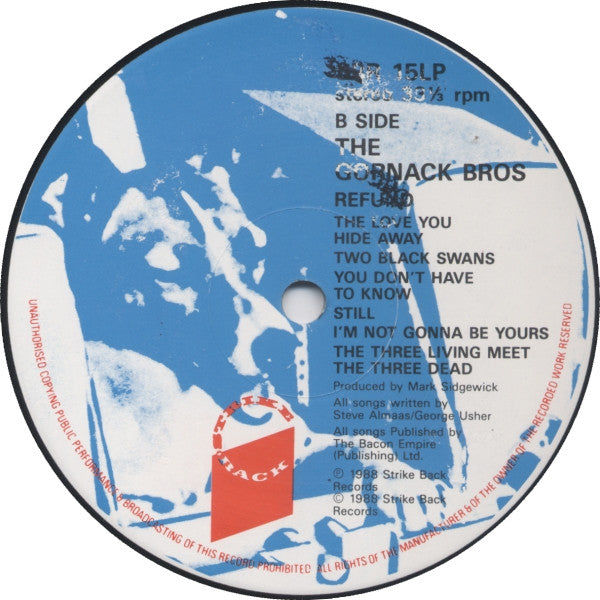 The Gornack Bros : Refund (LP, Album)