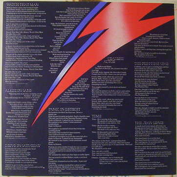 David Bowie : Aladdin Sane (LP, Album, RE, Non)